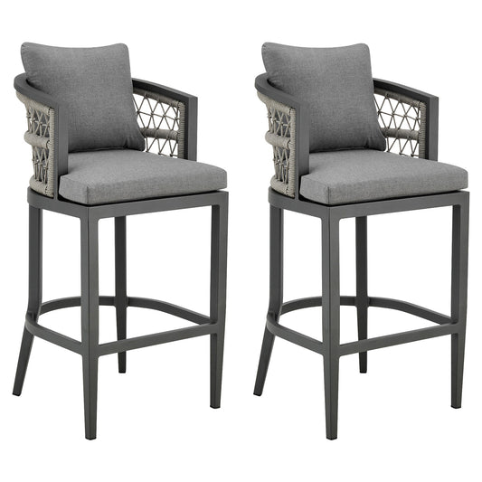 Zella - Outdoor Patio Bar Stool Set