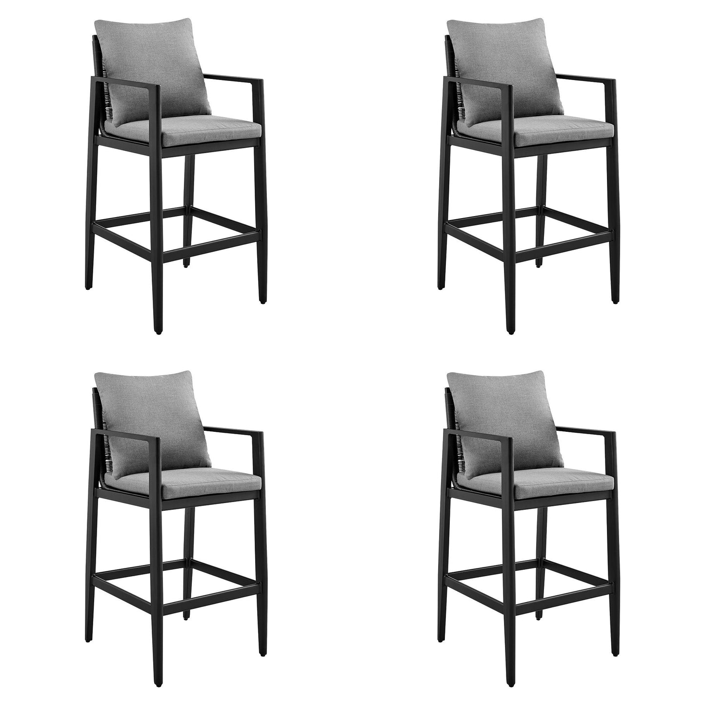 Cayman - Outdoor Patio Counter Height Bar Stool Set