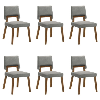 Channell - Dining Chair With Walnut Frame