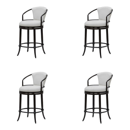 Otis - Upholstered Swivel Counter Height Barstool