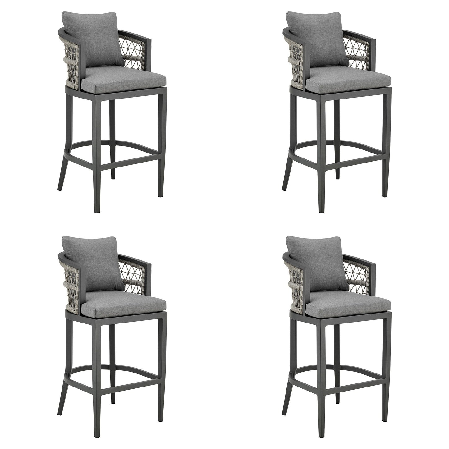 Zella - Outdoor Patio Bar Stool Set