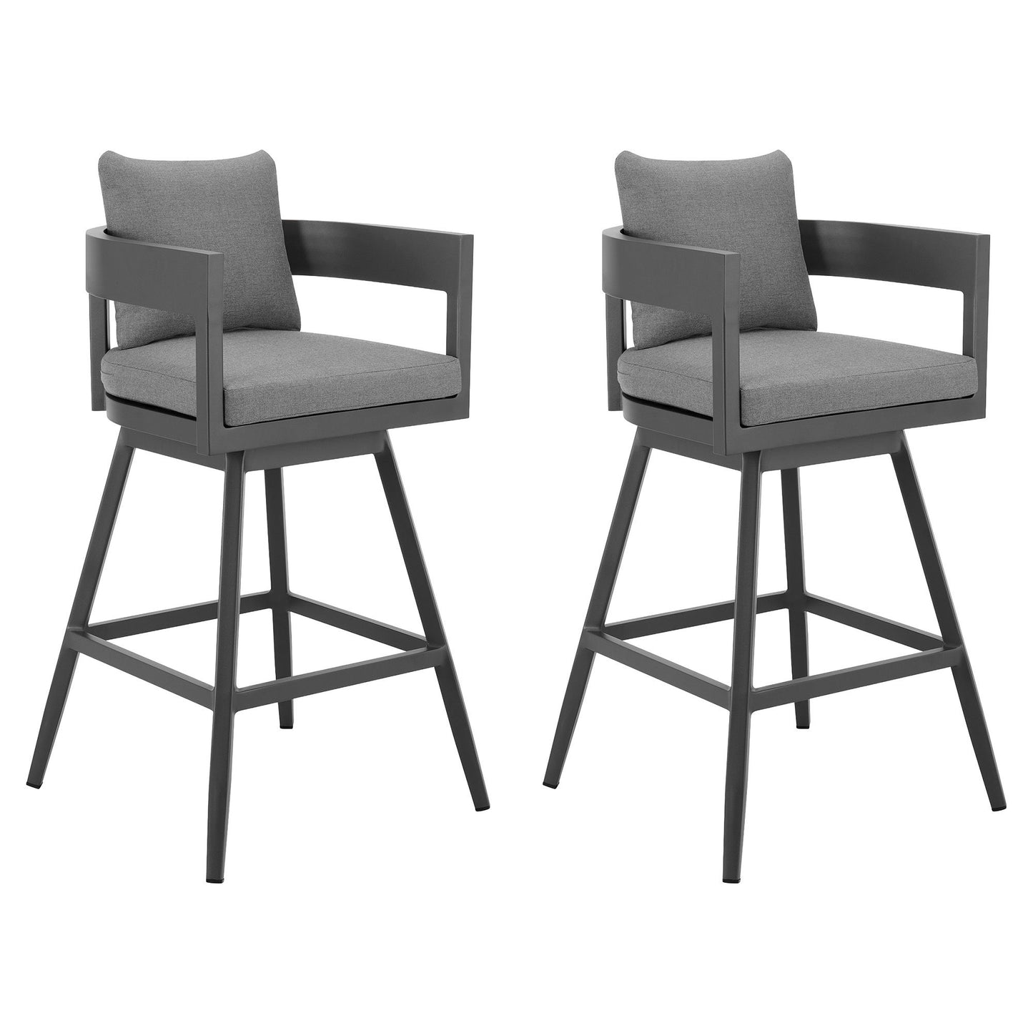 Menorca - Outdoor Patio Swivel Counter Stool Set