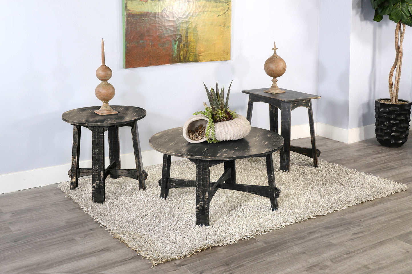 Marina - Farmhouse Chair Side Table