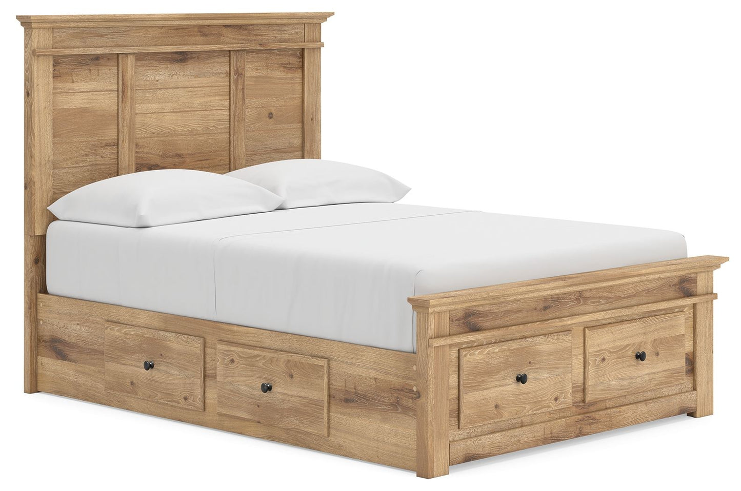 Makidern - Panel Storage Bed