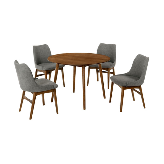 Arcadia And Azalea - 42" Round Dining Set