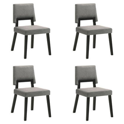 Channell - Dining Chair With Black Frame