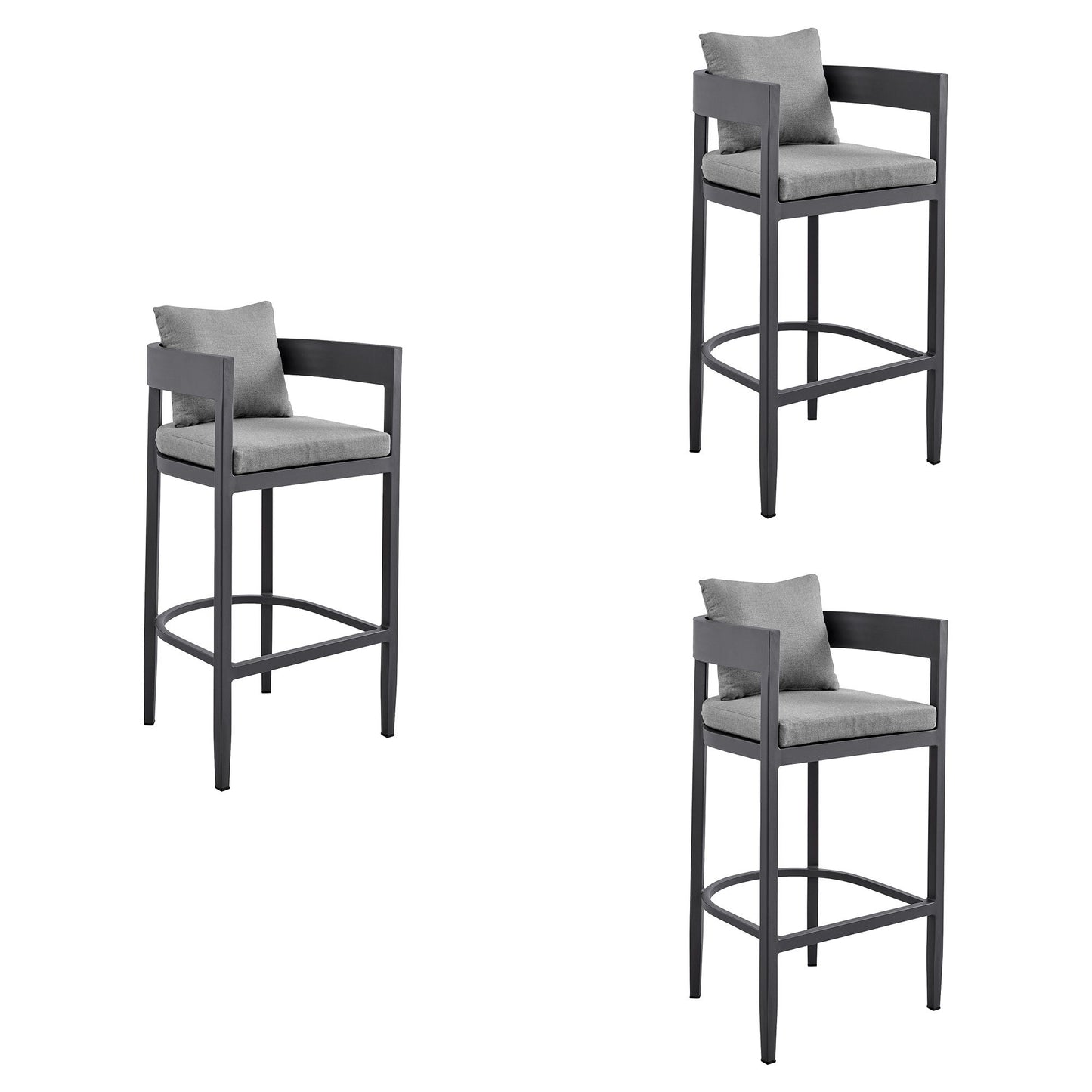Menorca - Outdoor Patio Counter Height Bar Stool Set