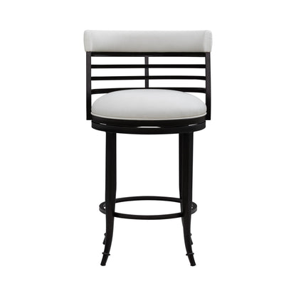 Telia - Upholstered Swivel Counter Height Barstool