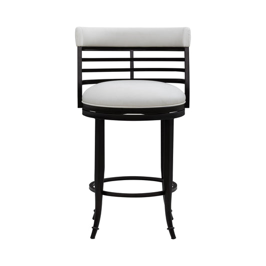 Telia - Upholstered Swivel Counter Height Barstool