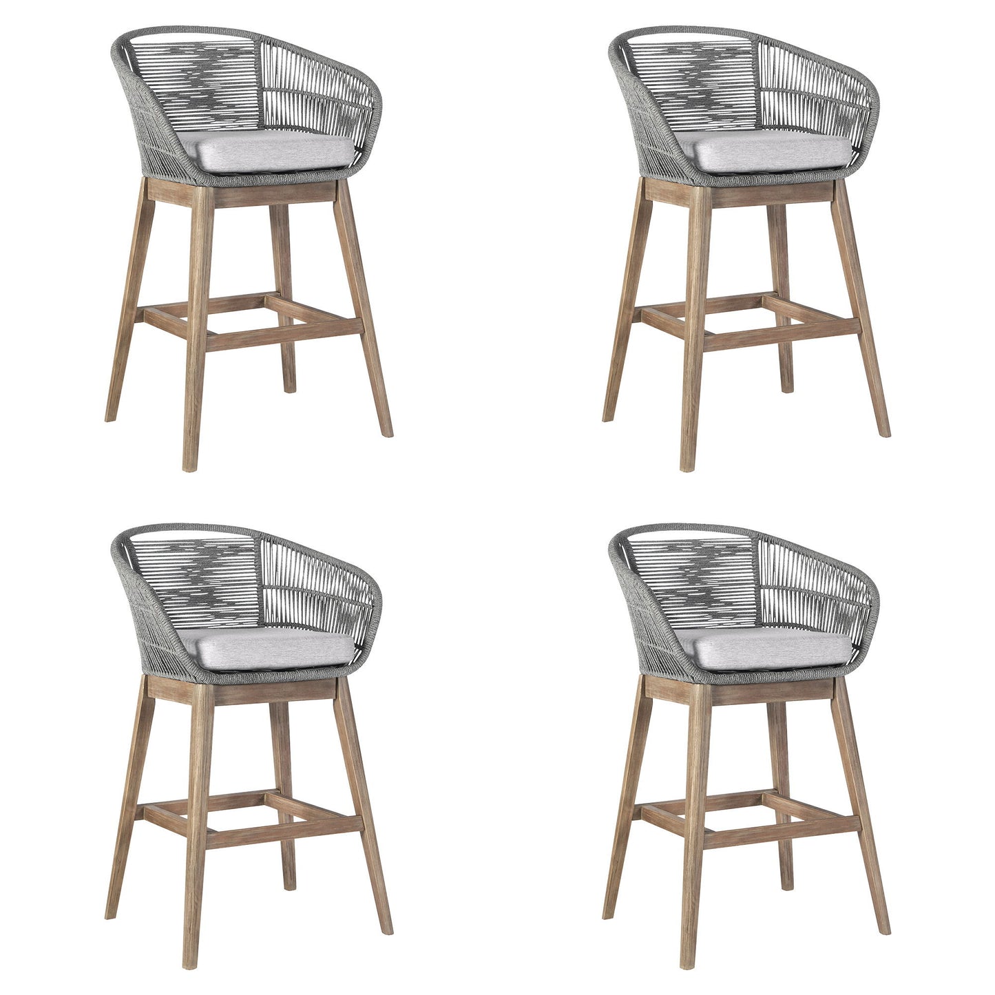 Tutti Frutti - Indoor Outdoor Bar Height Bar Stool Set