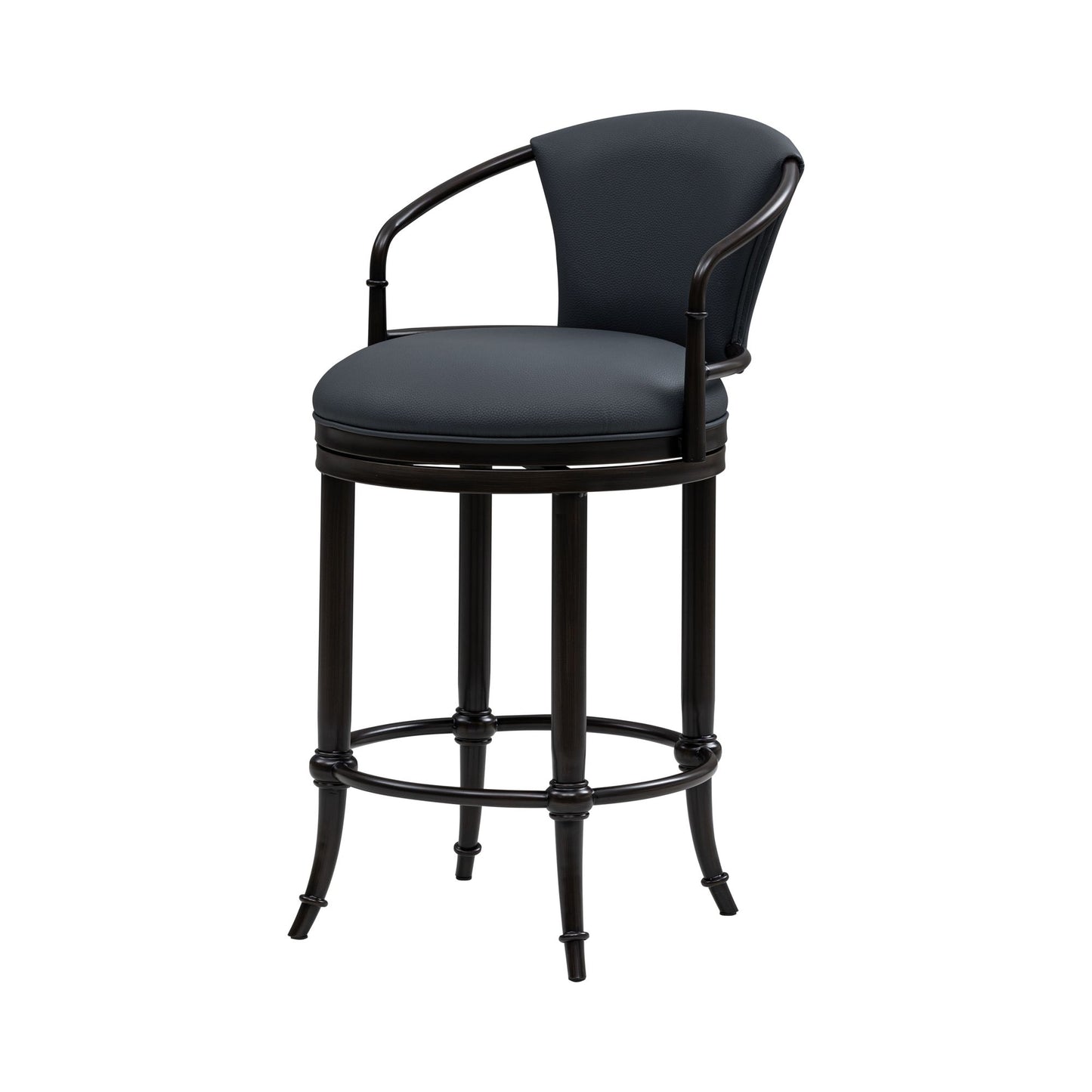 Otis - Upholstered Swivel Counter Height Barstool
