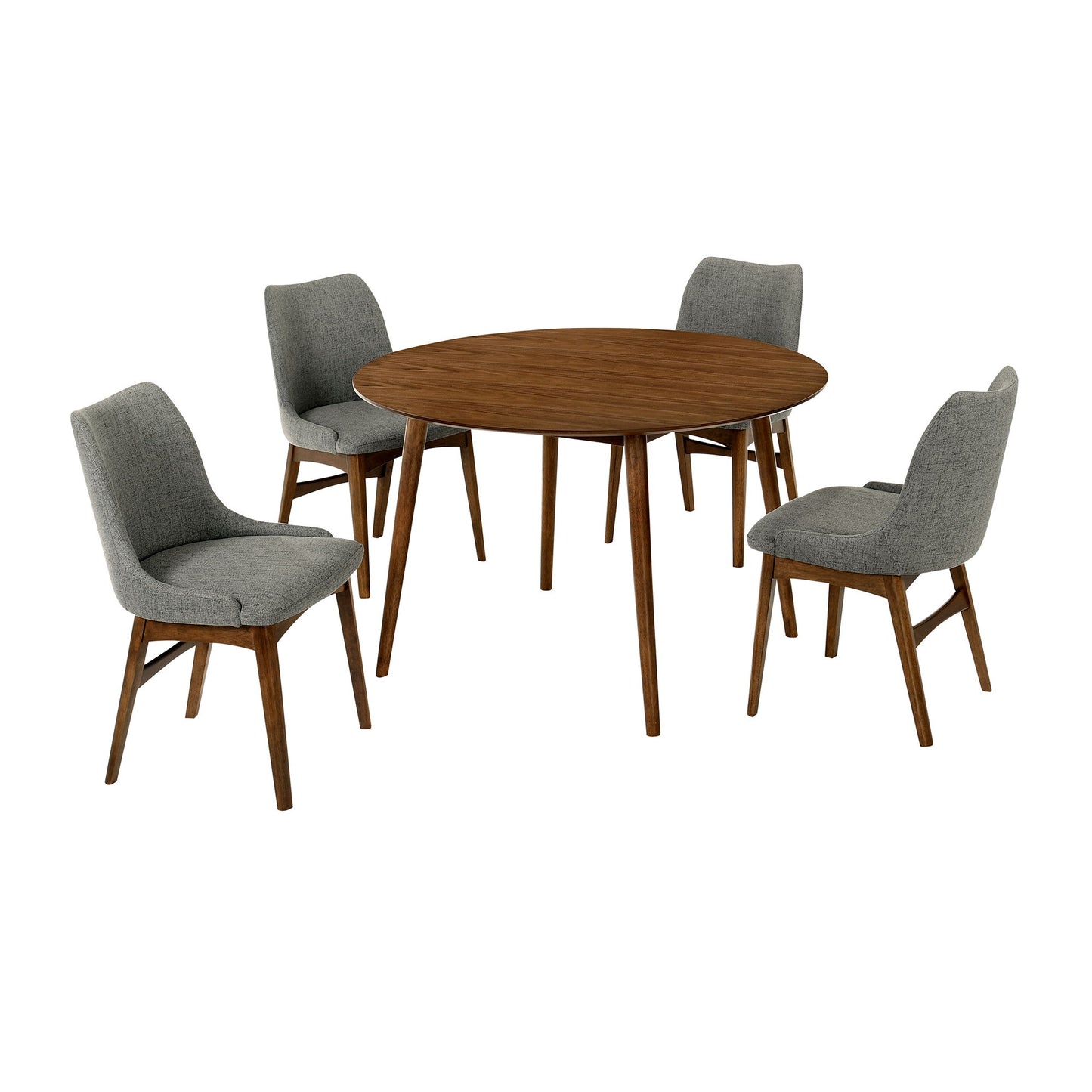 Arcadia And Azalea - 48" Round Dining Set