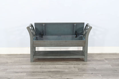 48" Accent Bench With Storage