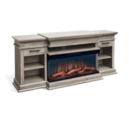 Liliana - Media Console Only (For 2001B-36P Insert) - Light Brown