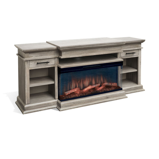 Liliana - Media Console Only (For 2001B-36P Insert) - Light Brown