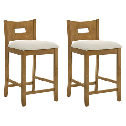 Ren - 26" Counter Height Rubberwood Barstool