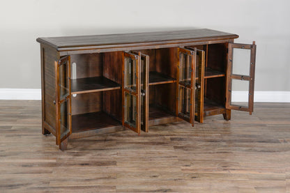 Homestead - 70" TV Console - Tobacco Leaf