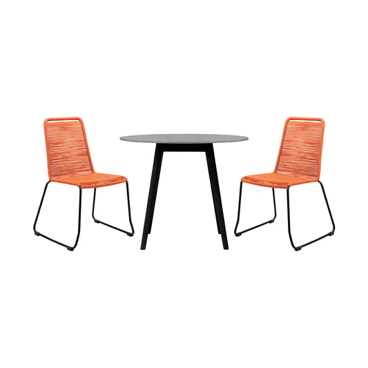 Kylie And Shasta - 3 Piece Outdoor Patio Dining Set