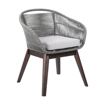Tutti Frutti - Indoor / Outdoor Dining Chair - Dark Eucalyptus / Latte