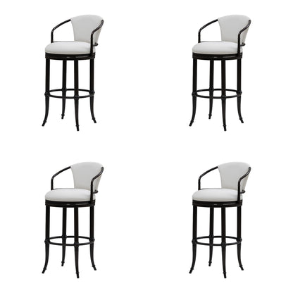Otis - Upholstered Swivel Bar Height Barstool
