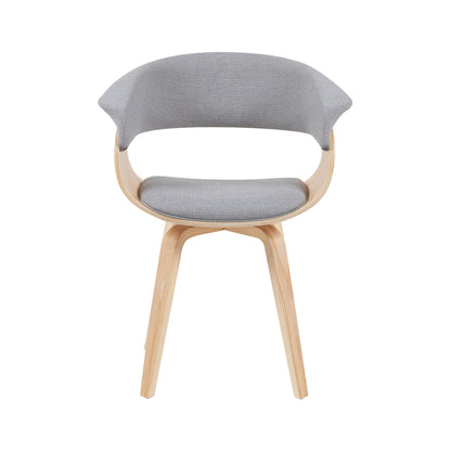 Summer - Upholstered Dining Chair - Brown