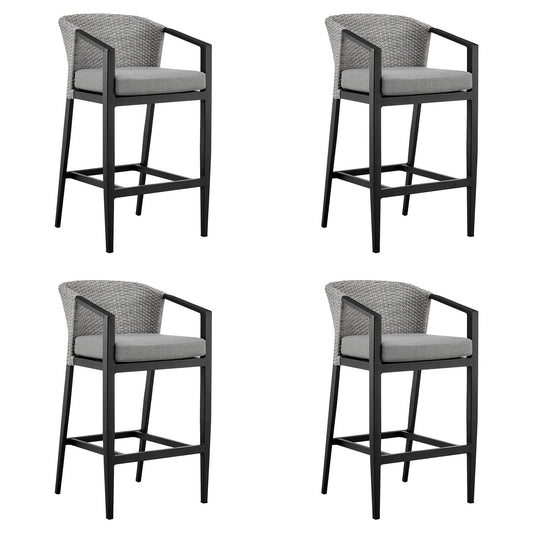 Palma - Outdoor Patio Counter Height Bar Stool Set