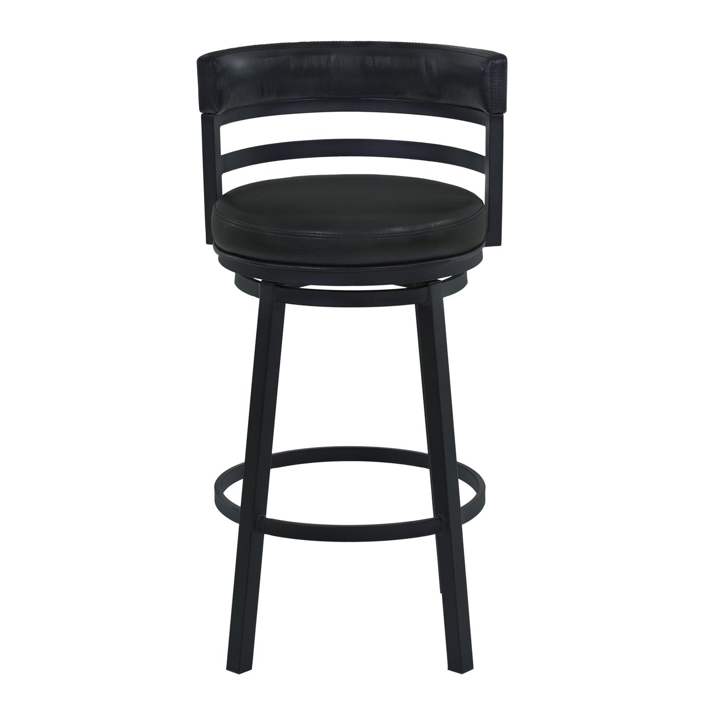 Titana - Swivel Barstool - Black Finish