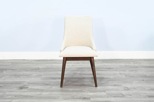 American Modern - Upholstered Cushion Seat Dining Chair (Set of 2) - Walnut