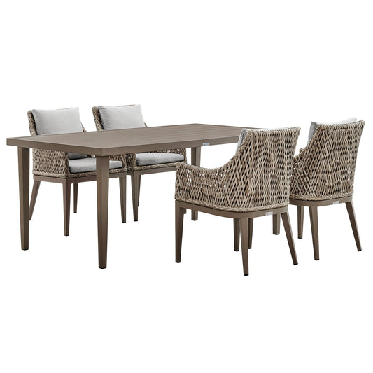 Silvana - Aluminum Outdoor Dining Set