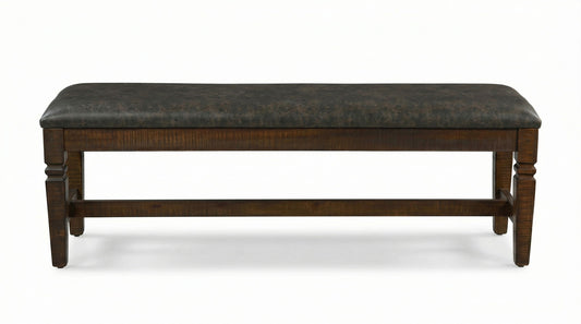 Homestead - Bench, Cushion Seat - Tobacco Leaf