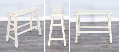 Marina - Bench With Wood Seat