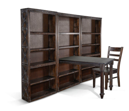 Sunny Accents - Desk Return - Dark Brown