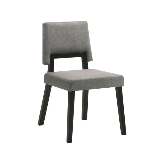 Cirque Channell - 5 Piece Dining Table Set - Charcoal