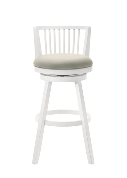 Harper - 26" Amber Glow Counter Height Rubberwood Swivel Barstool