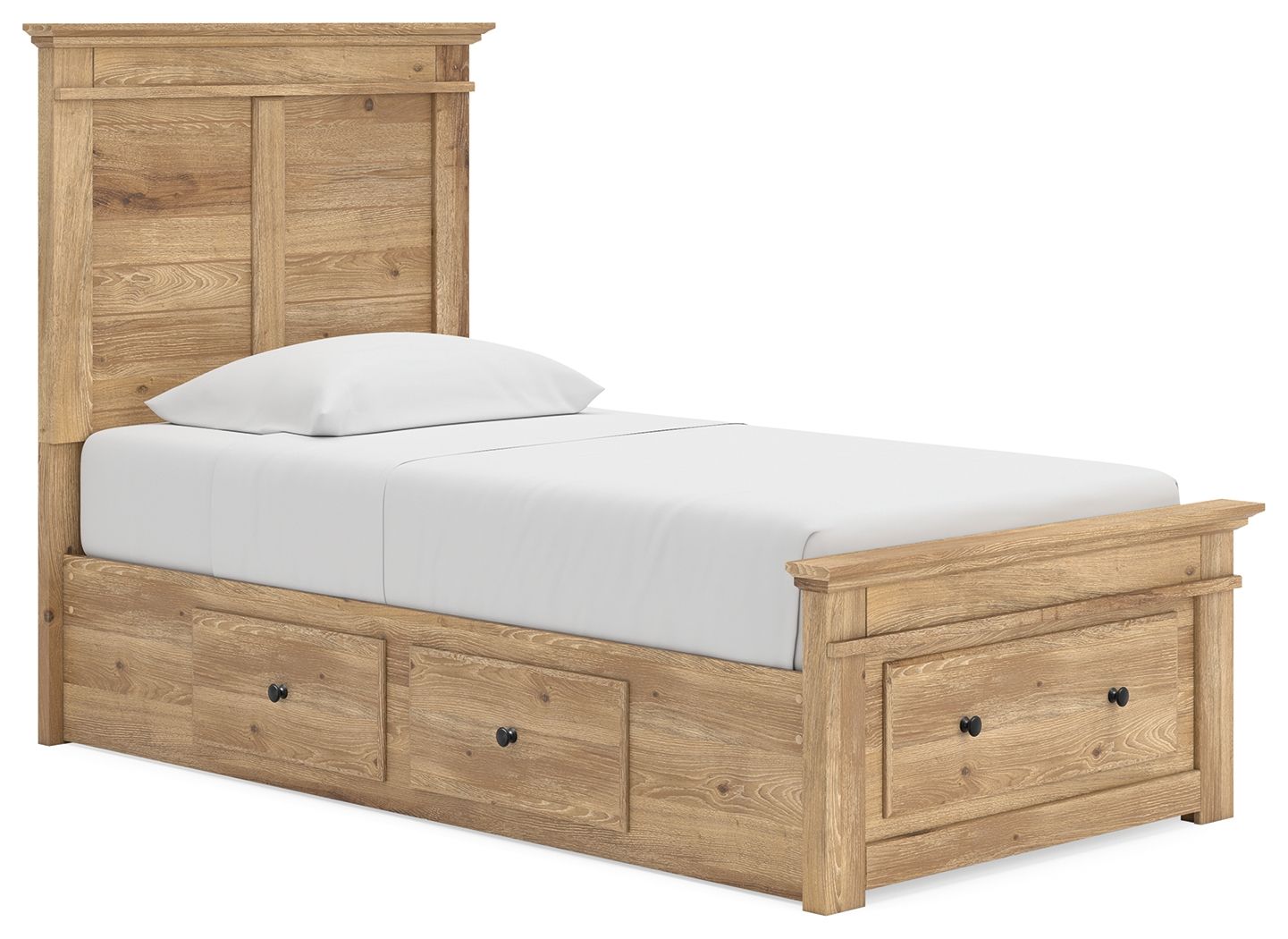 Makidern - Panel Storage Bed