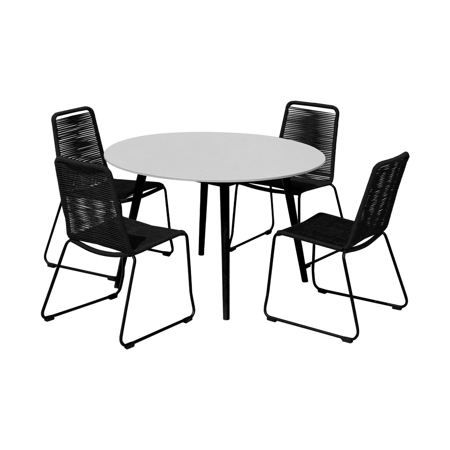 Sydney And Shasta - Patio Outdoor 47" Dining Set