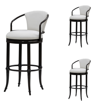 Otis - Upholstered Swivel Bar Height Barstool