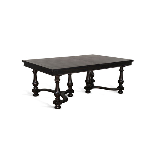 Scottsdale - Dining Table With Extensions With 2 Leaves - Black