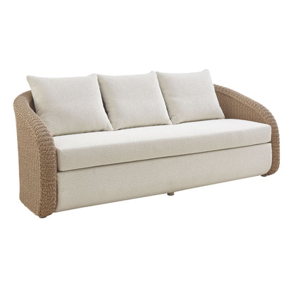 Pavilion - Powder Coated Metal Outdoor Conversation Set With Cushions