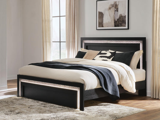 Brizmore - Panel Bed