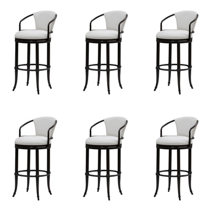 Otis - Upholstered Swivel Bar Height Barstool