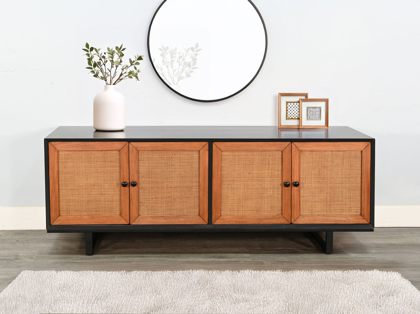 Modern - Accent Cabinet - Black Magic