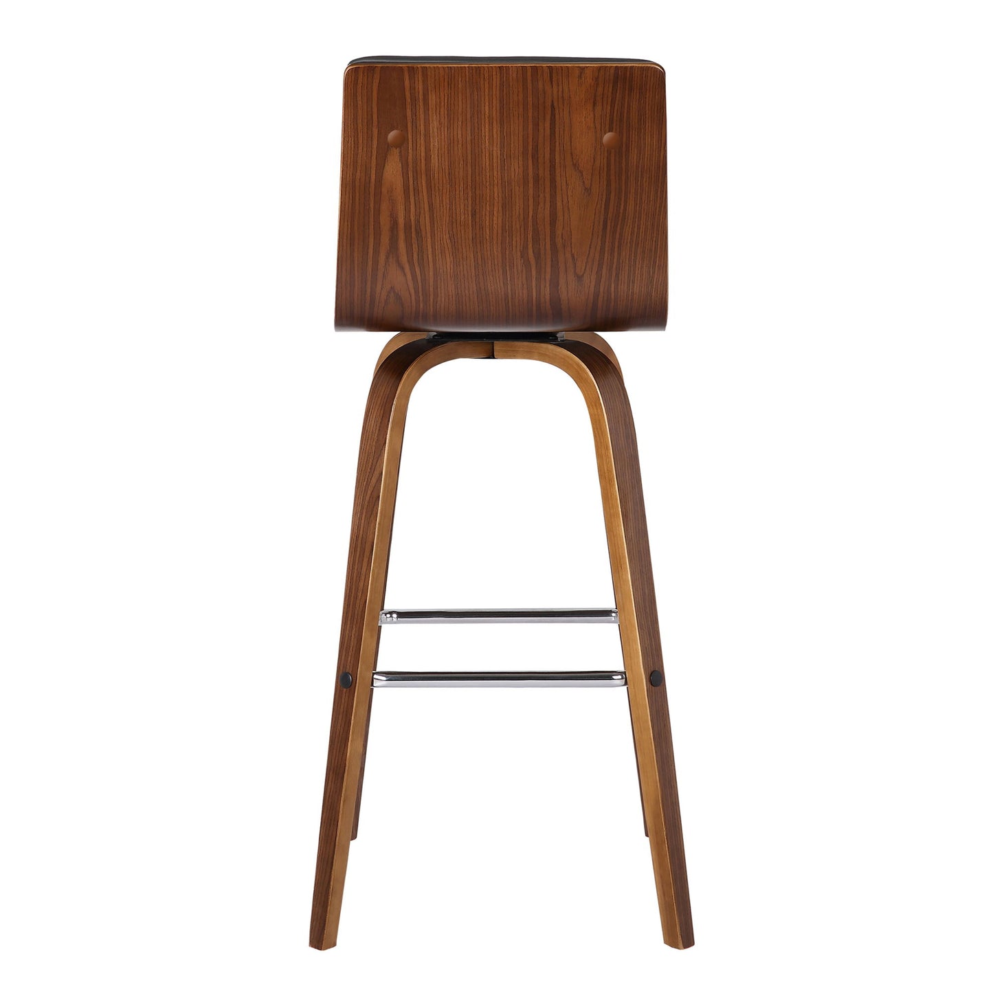 Vienna - 30" Swivel Bar Stool - Walnut Wood