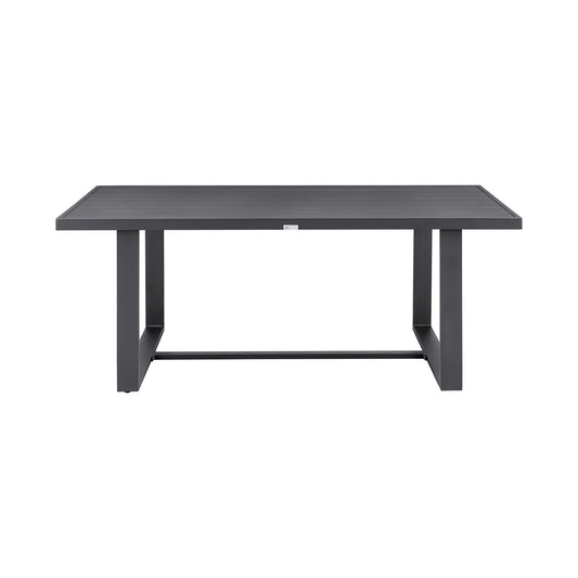 Menorca - Outdoor Patio Dining Table In Aluminum