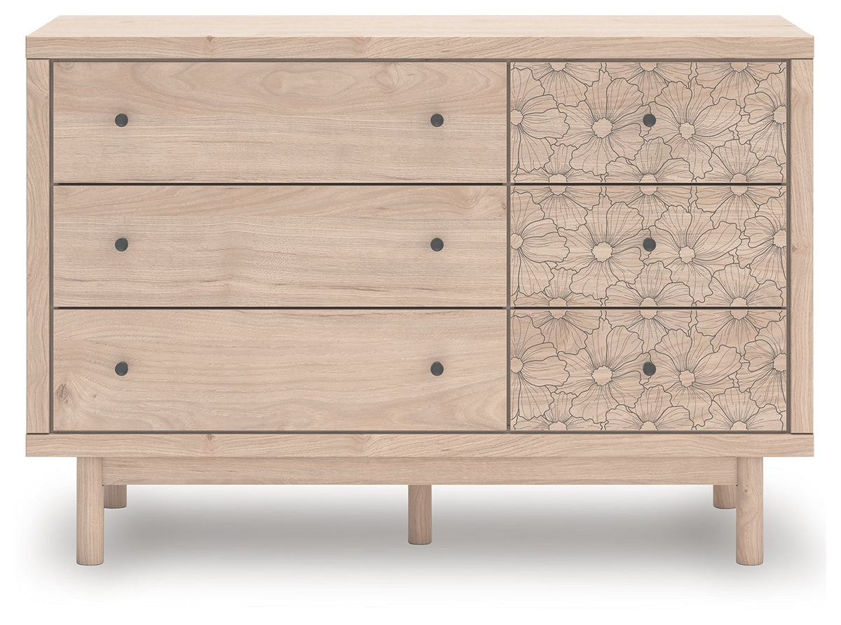Arloster - 3 Pc. - Twin Day Bed With Storage, Dresser And Nightstand - White