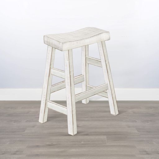 Marina - Stool With Wood Seat (Set of 2)