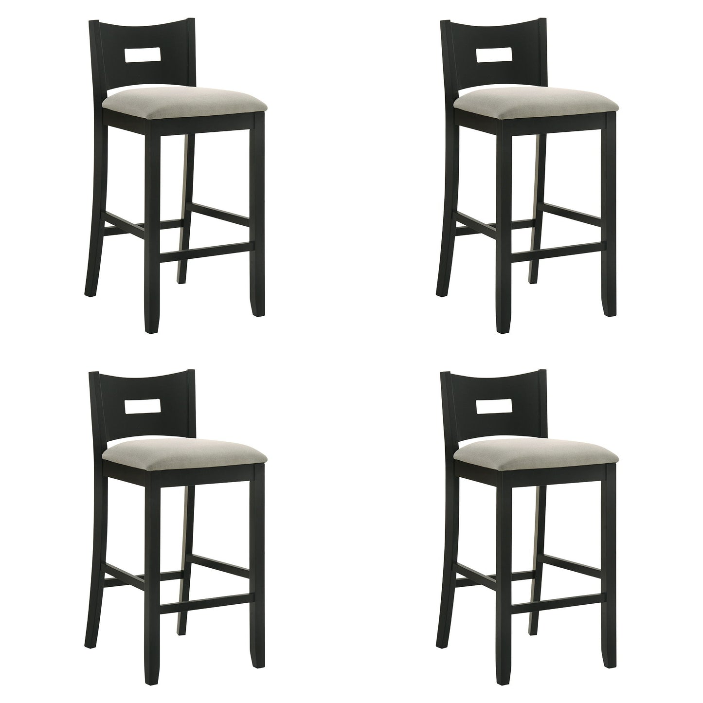 Ren - 26" Counter Height Rubberwood Barstool