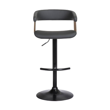 Calista - Adjustable Bar Stool With Golden Bronze Frame