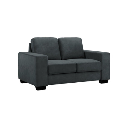 Yvonne - Fabric Loveseat With Track Arms