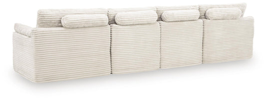 Fannin - 4-Piece Sectional With Ottoman - Ivory